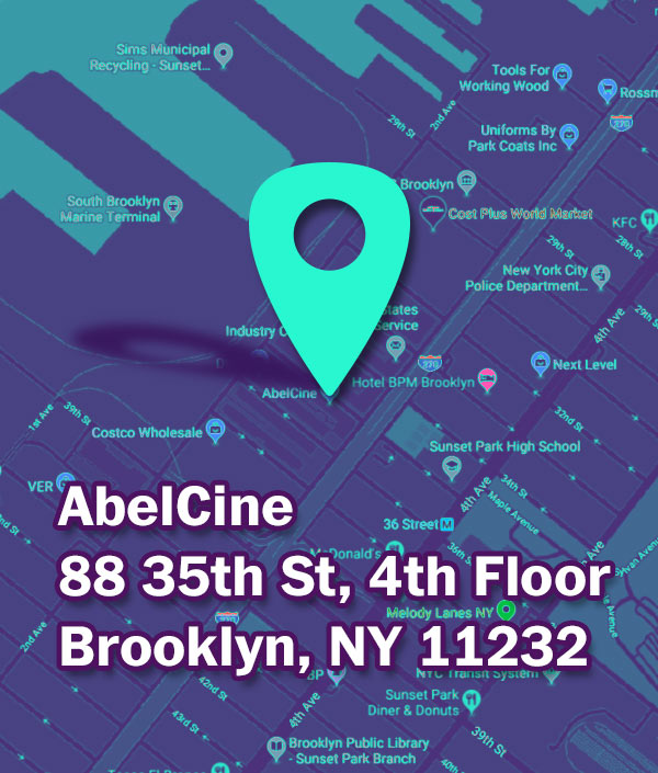 AbelCine - 88 35th St., 4th Floor, Brooklyn, NY 11232